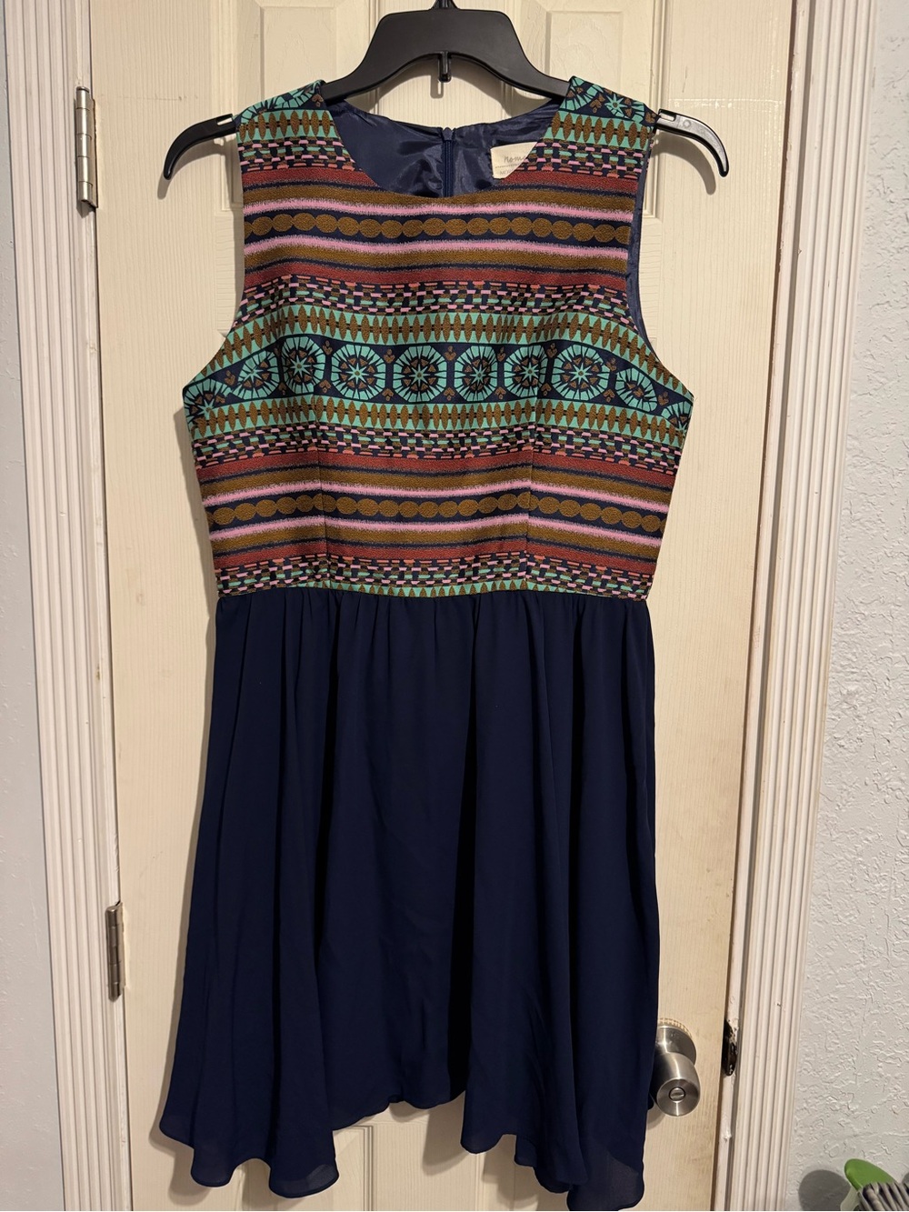 Anthropologie Nomad by Morgan Carpenter Multicolor Striped Women’s Dress size 12
